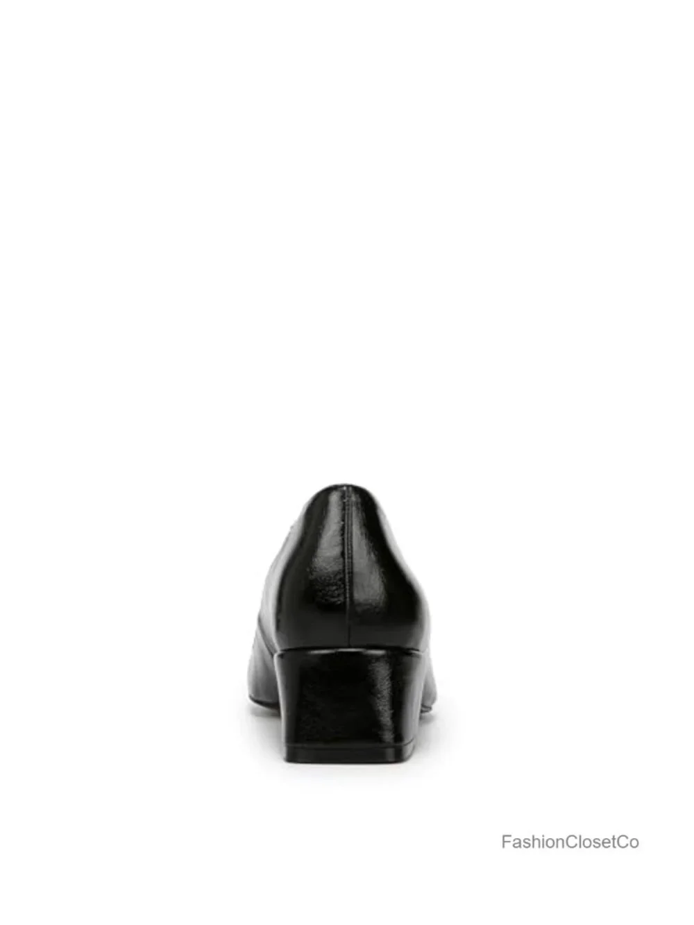 Naturalizer Huntley Block Heel Pump Women's Square Toe Dress Shoe